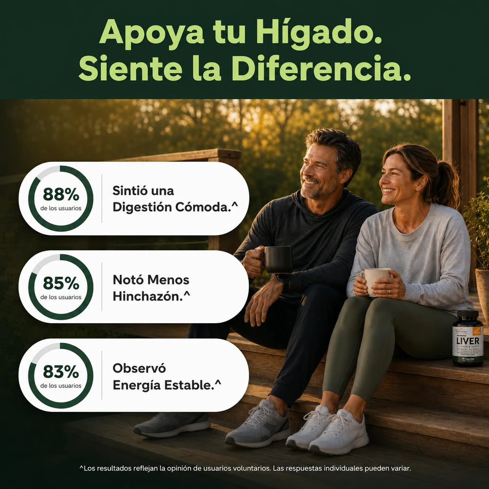 Liver – 11 Extractos Herbales para Hígado, Digestión y Energía